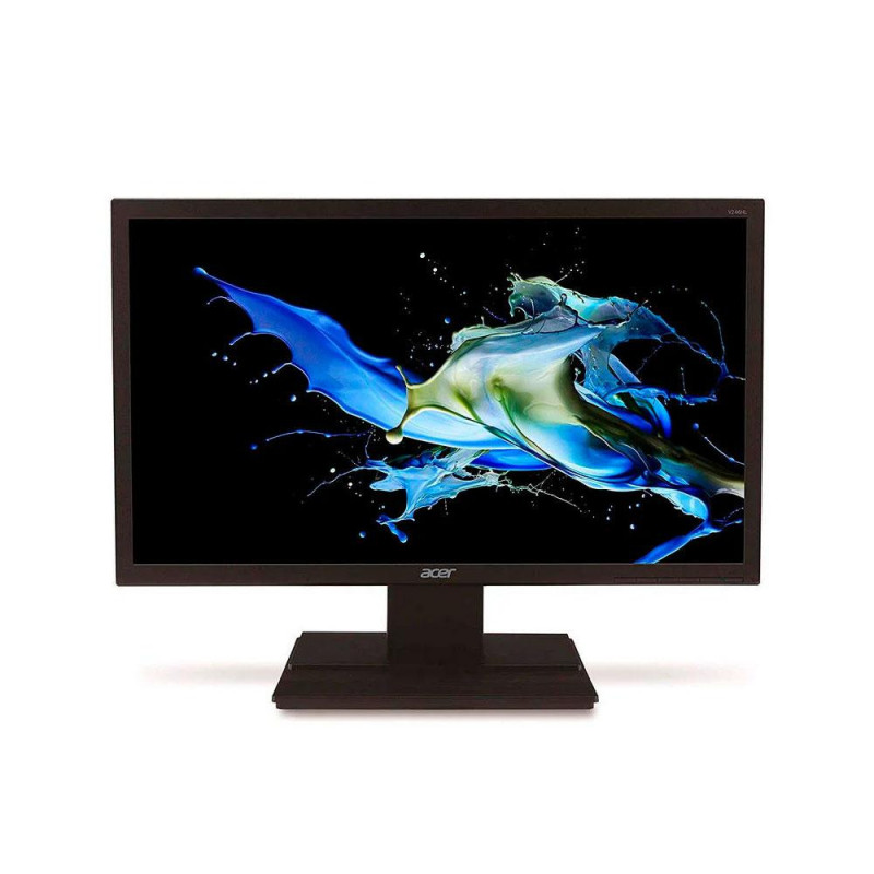 Monitor Reacondicionado LCD ACER V246HL 24\ / DVI-VGA / Negro"
