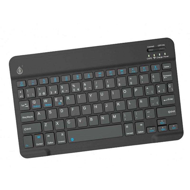 Teclado Mini Inalámbrico Bluetooth 5.0 / NG6094 / 78 teclas / Negro / One+