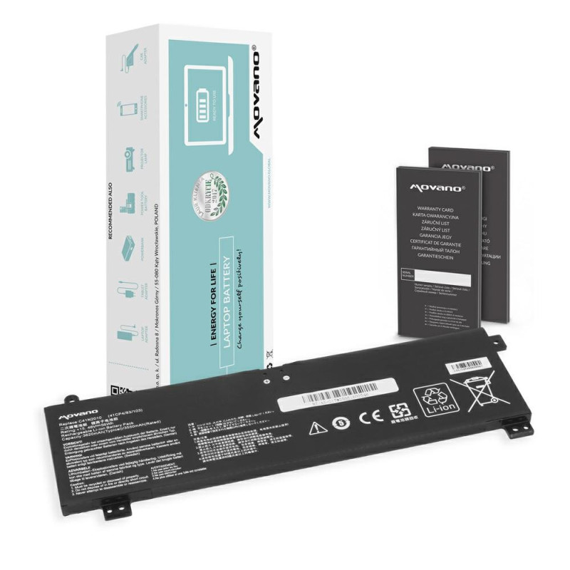 Batería compatible para portátil ASUS C41N2010 15.48V 3620mAh Movano