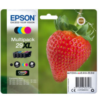 Tinta original epson t2996 multipack 4 colores c13t29964022   con alarma