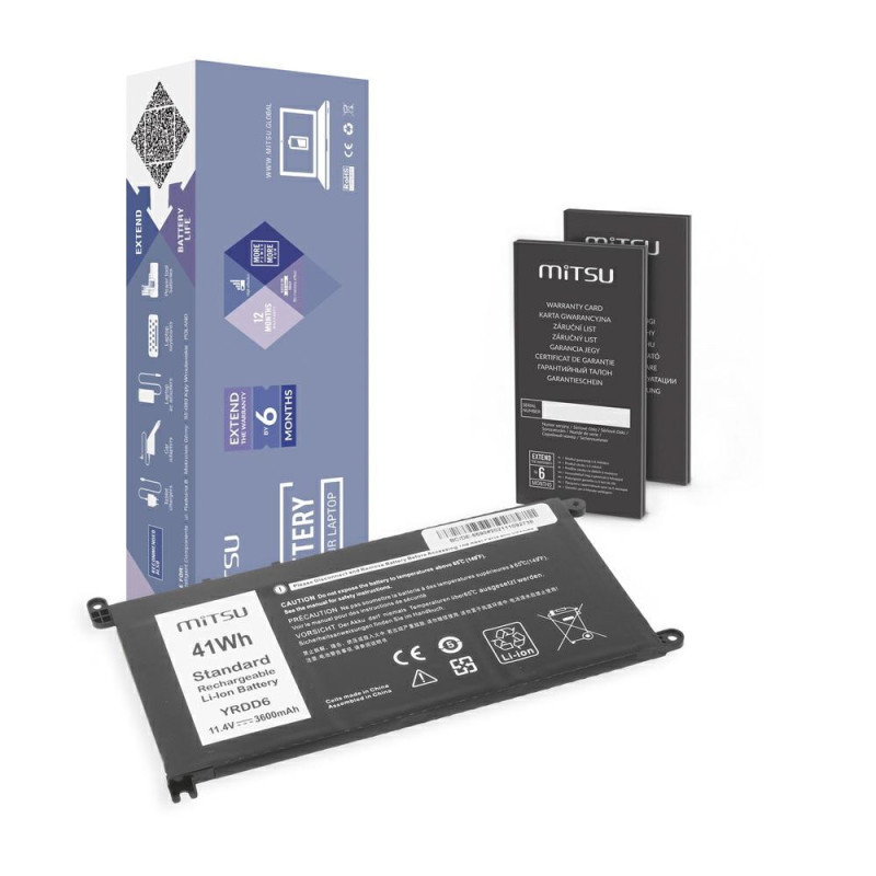 Batería compatible para portátil DELL Inspiron 5590 11.4V 3600 mAh Mitsu