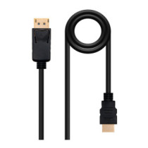 Cable Displayport a Hdmi M/M /  0,5 Metros / Negro / 10.15.4300