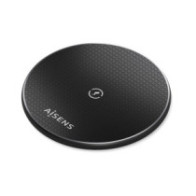 Cargador inalámbrico QI / 15W / Aisens / Negro / ASCH-15W1WC058-BK