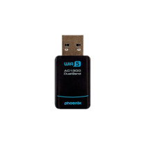 Tarjeta de red Mini USB Wifi WA-1300MB DualBand 1300mbps Phoenix