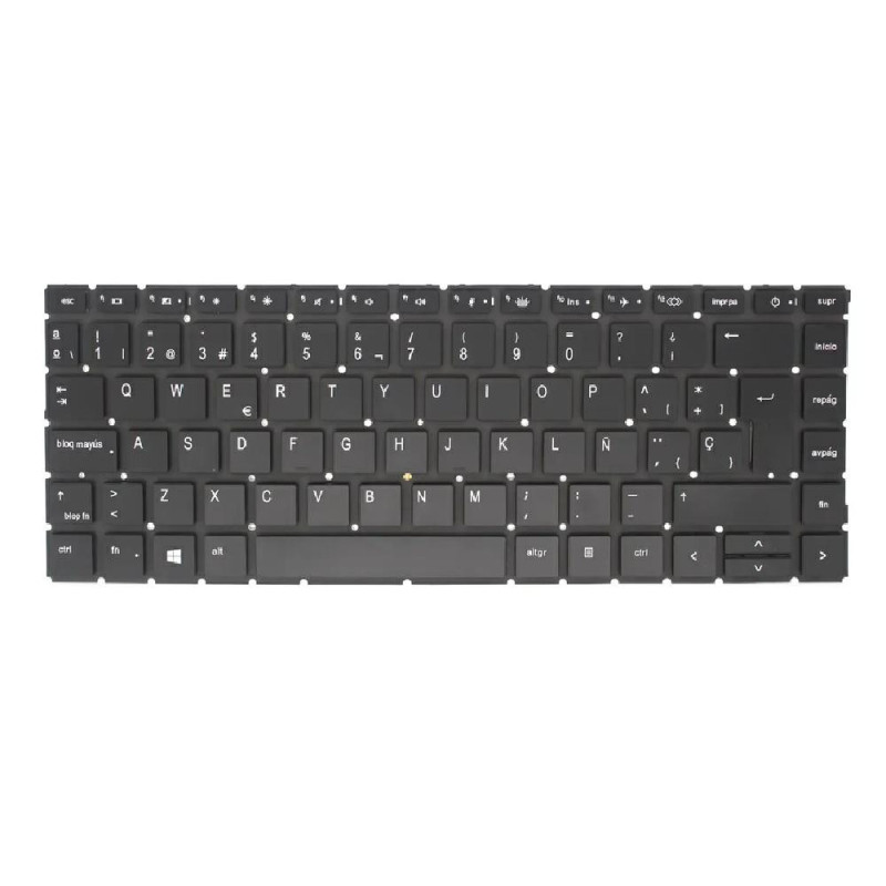 Teclado compatible para portátil HP Elitebook 640 G8 / Sin Marco
