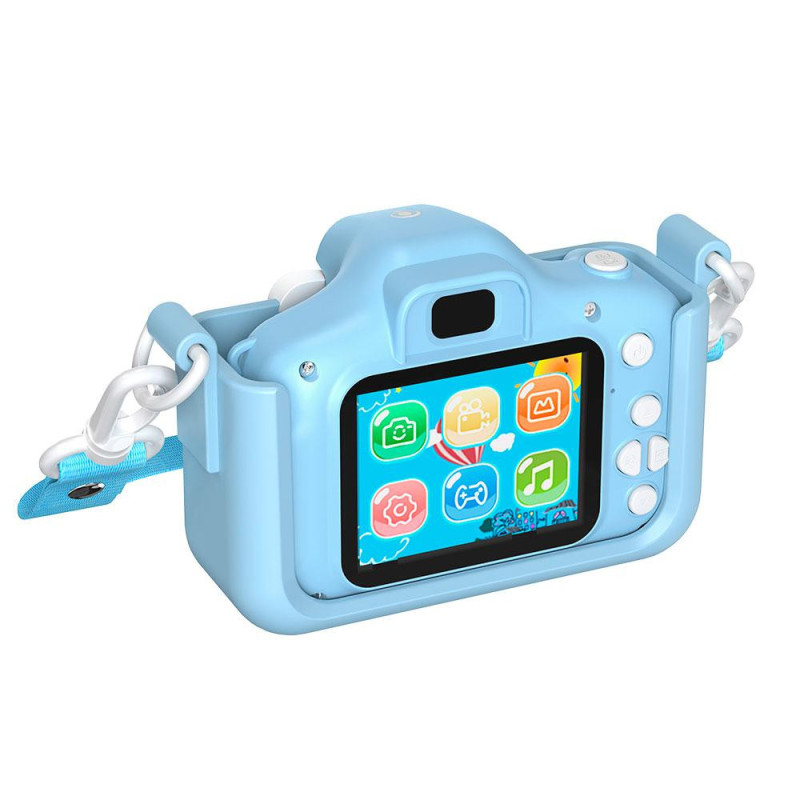 Camara Digital NR9570 Azul / Pantalla TFT 2\ / MicroSD Hasta 32gb / 30 Fps / 300mAh / One+ / 2905705"