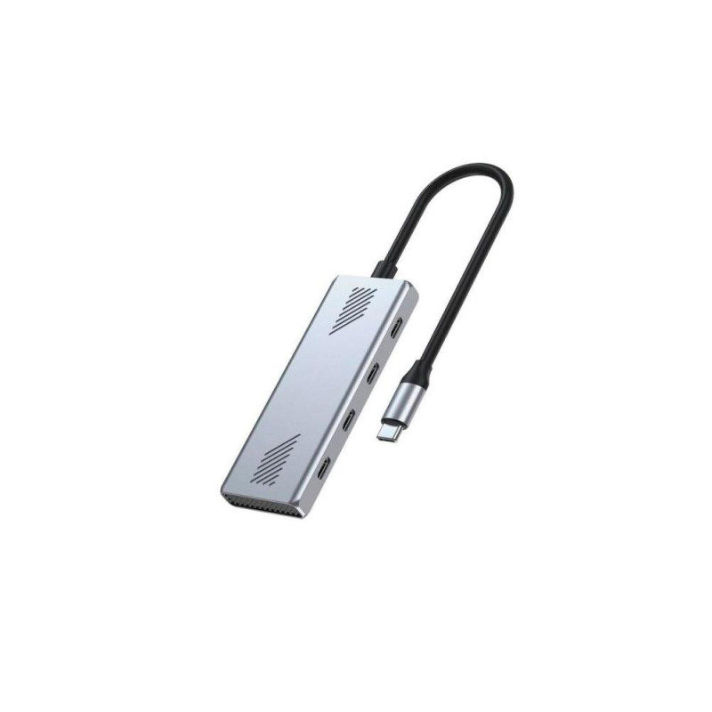 Hub 4 Puertos Usb 3.1 / Type-C / Gembird / Negro / UHB-CM-U310-C4-01