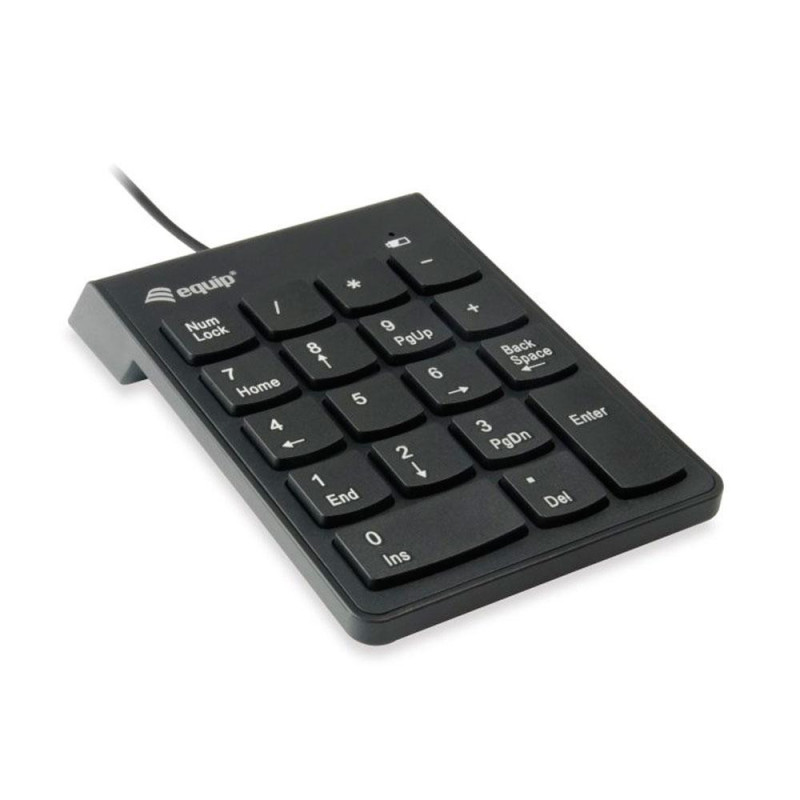 Teclado Numerico USB Equip / 18 Teclas / Negro / 245205