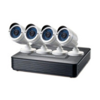 Kit videovigilancia Level One DSK-4001 / 1080p FullHd / 4 Canales / 4 Camaras Int-Ext + Cargador / Grabadora NVR