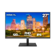 Monitor NILOX NXM27FHD1204 / 27\ Full HD 120Hz IPS / 4ms / HDMI - DP / Negro"