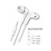 Auriculares Intrauditivos earTECH Hop / Micrófono / Type-C 1.2m / Blancos / TEC1304 / Tech One Tech