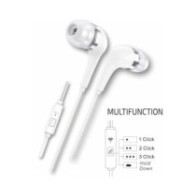 Auriculares Intrauditivos earTECH Hop / Micrófono / Type-C 1.2m / Blancos / TEC1304 / Tech One Tech