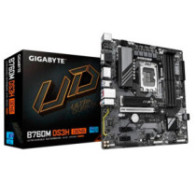 Placa base Gigabyte B760M DS3H GEN5 / Socket 1700 / M-ATX / 4x DDR5 / Lan 2.5 GbE /  HDMI / VGA / DP