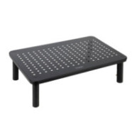 Soporte Elevador para Monitor - Portatil TOOQ / Altura regulable / Peso Max. 20Kg / Negro / TQMR081