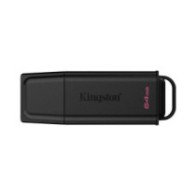 Pendrive Kingston Exodia Gen2 64Gb USB 3.2 Gen.1 / Negro / DTXG2/64GB