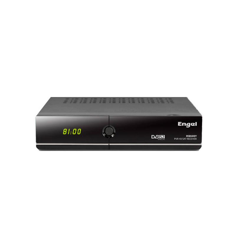 Receptor satelite hd engel rs8100y hdtv, hdmi , pvr , iptv, usb 2.0 , wifi, lan, timeshift, epg, dvb