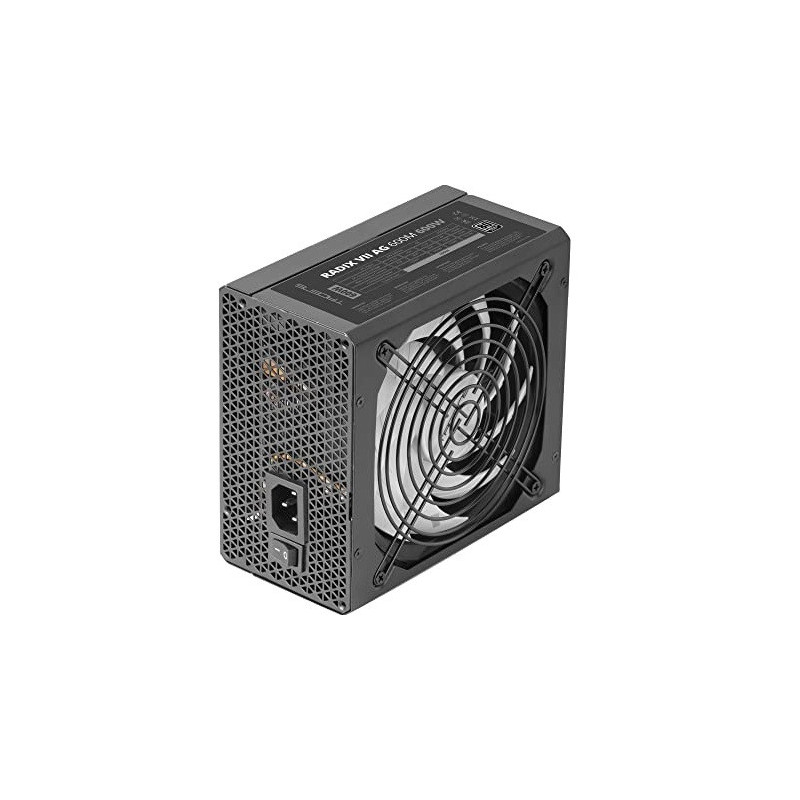 Fuente de alimentaci?n modular tacens radix vii ag 600w certificado 80 plus silver, pfc activo