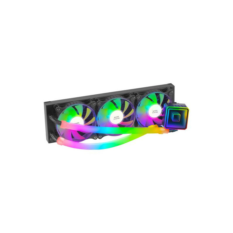 Sistema de refrigeracion liquida mars gaming ml-ultra360 black 3x12cm iluminacion argb (adressable)