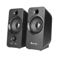 Altavoces 2.0 ngs sb350 12w (2x6w) entraga micro