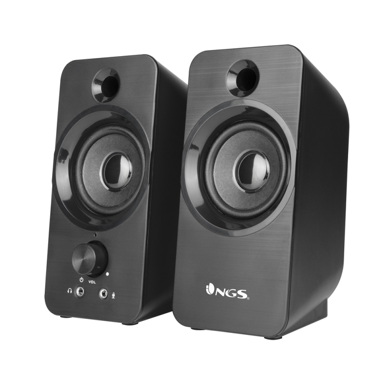 Altavoces 2.0 ngs sb350 12w (2x6w) entraga micro
