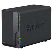 Servidor nas synology disk station ds223 2gb 3xusb3.2 2 bahias realtek rtd1619b jbod, raid 0, raid 1