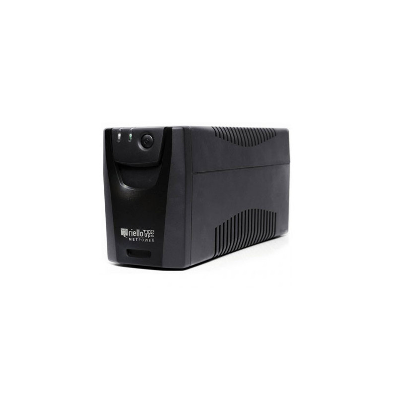 Sai riello net power - npw600de 600va / 360w - 10` line interactive 2 x shucko
