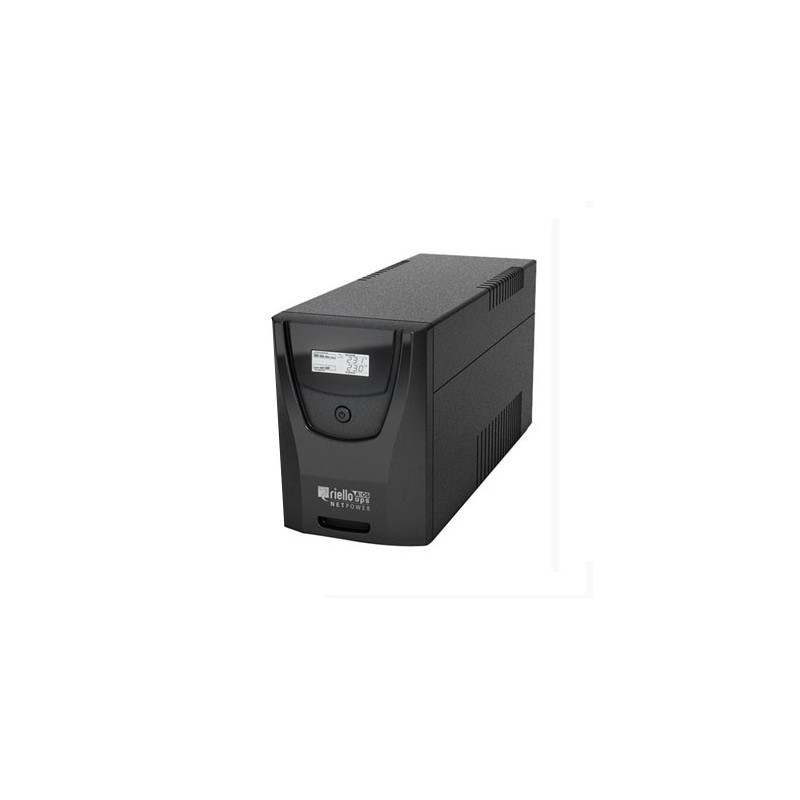 Sai riello net power - npw 2000 va / 1200w - 6` line interactive 6 x iec 320