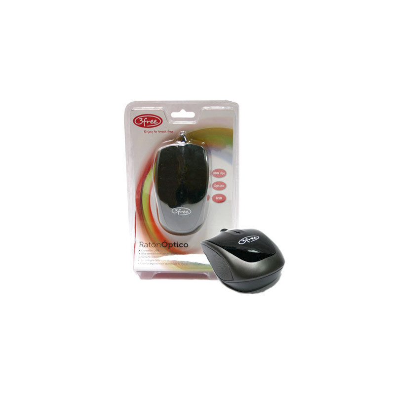 Mouse 3free mcn301 color negro