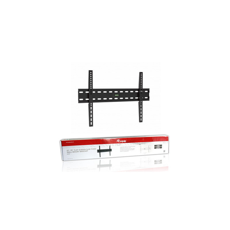 Soporte de pared fijo equip 650330 para pantalla 37\- 70\" slim max. 50kgs vesa max 600x400"