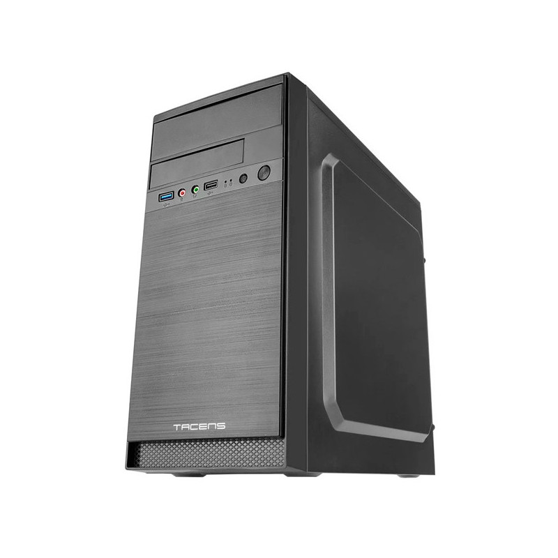 Caja microatx tacens anima ac4500 usb3.0 usb2.0 full black ssd con fuente de alimentacion de 500w ap