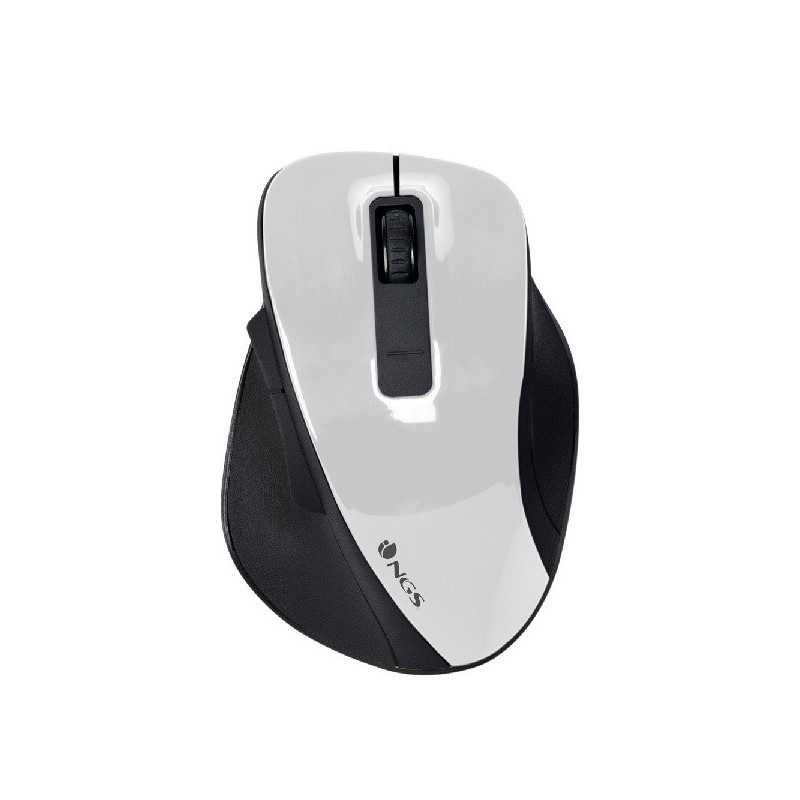 Mouse ngs wireless bow white 1200dpi 2.4ghz nano receptor usb color blanco