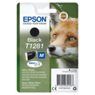 Tinta original epson t1281 negro c13t12814022 5.9ml   con alarma