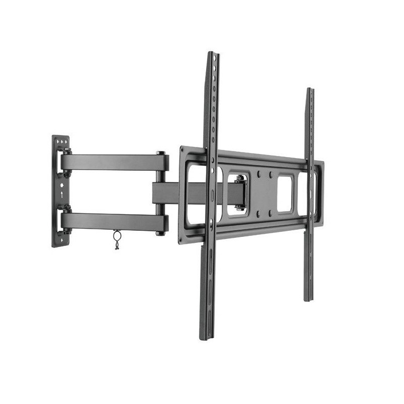 Soporte de pared orientable equip para pantalla de 37\ - 70\" doble brazo inclinable y giratorio max."