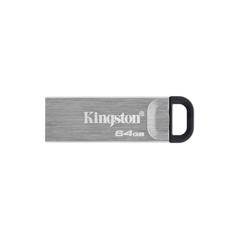 Memoria usb 64gb datatraveler kyson dtkn/64gb 200mb/s metal usb 3.2 gen 1