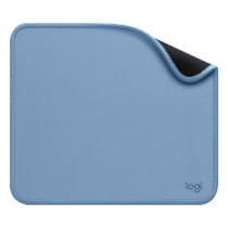 Alfombrilla logitech studio material reciclado pet superficie tela goma antideslizante 230x200mm gri