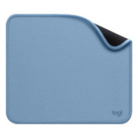 Alfombrilla logitech studio material reciclado pet superficie tela goma antideslizante 230x200mm gri