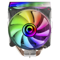 Ventilador con disipador de cpu mars gaming mcpu-vr black dise?o doble espejo infinito 4 headpipes t