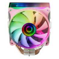 Ventilador con disipador de cpu mars gaming mcpu-vr pink dise?o doble espejo infinito 4 headpipes td