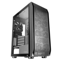 Caja e-atx mars gaming mc-pro2 xxl black laeral creistal templado frontal rejilla con 3