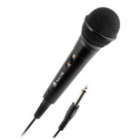 Microfono ngs singer fire especial karaoke jack 6.3 mm cable 3mtr