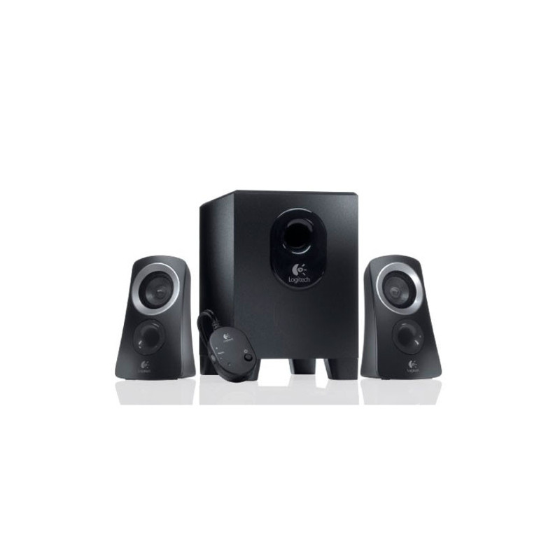 Altavoces 2.1 logitech z313 25w subwofer 15w jack 3.5mm control de volumen toma auriculares