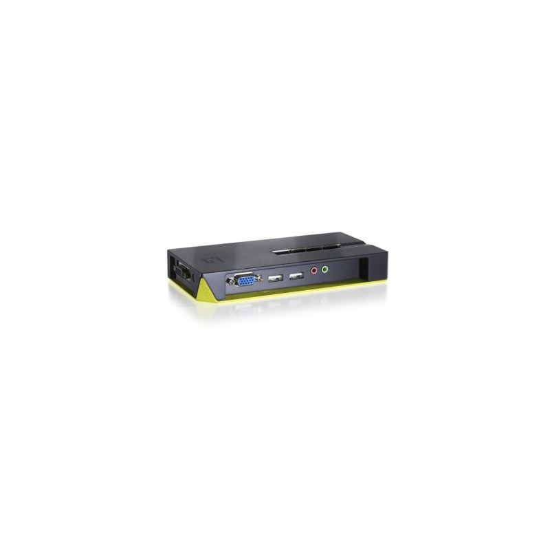 Conmutador automatico sobremesa level one v/t/m 1a4 cpus usb con audio cables incluidos