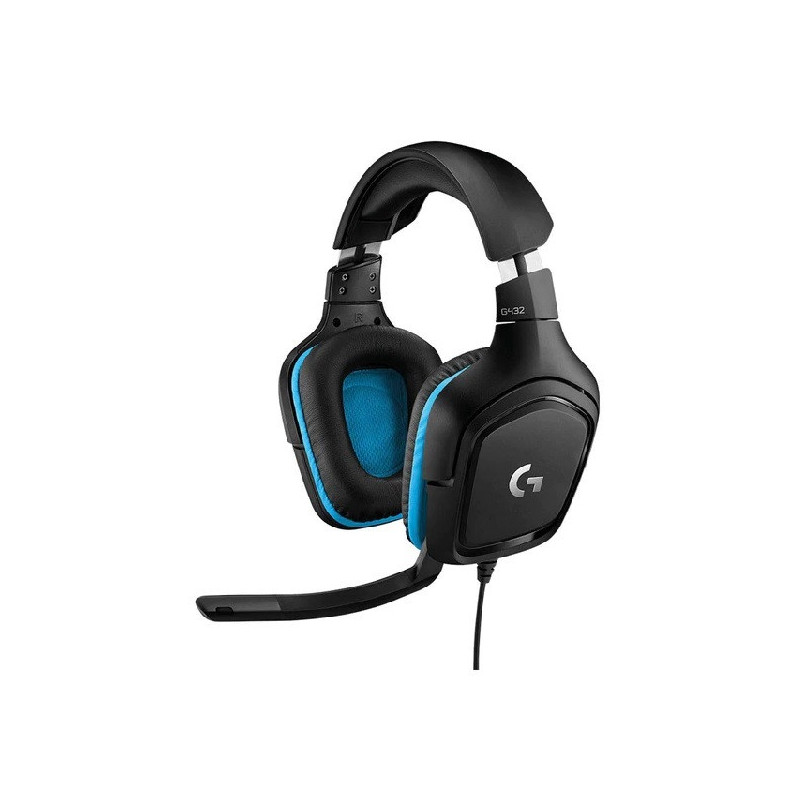 Headset logitech g432 lightspeed gaming 7.1 dts negro