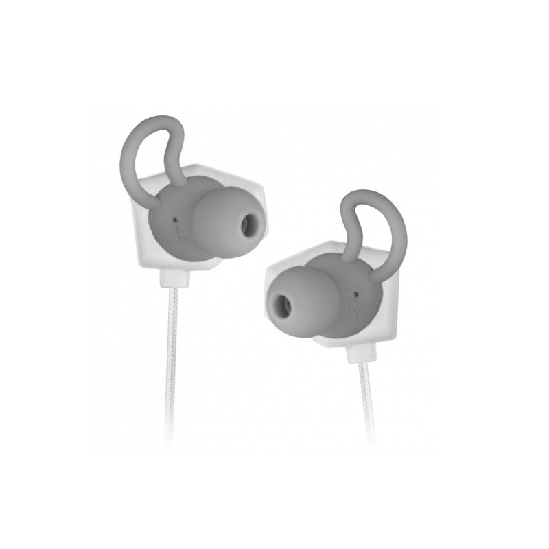 Auricular mars gaming mihx white dual driver haptic sense soble sujecci?n doble microfono integrado