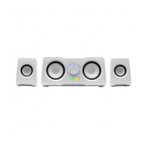 Altavoces 2.2 mars gaming ms22w sistema de doble subwoofer 35w rgb flow conexion jack 3.5mm color bl