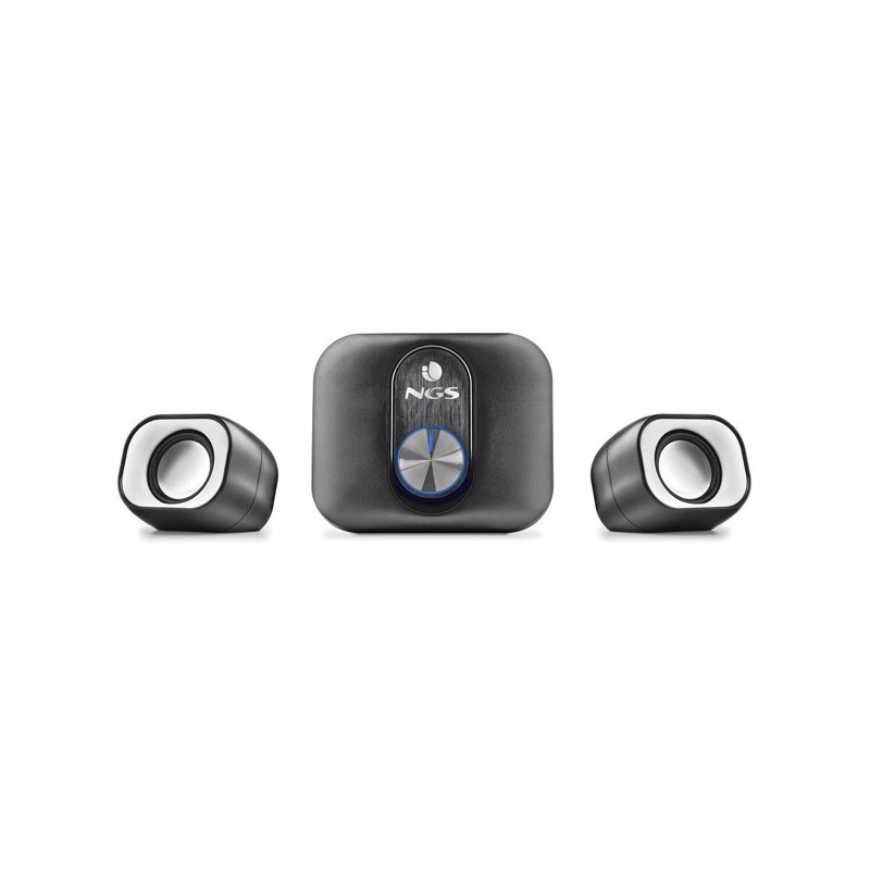 Altavoces 2.1 ngs mini comet usb 20w color negro