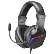 Headset mars gaming mh122 black ultra ligeros 184g drivers de neodimo 50mm microfono flexible jack 3
