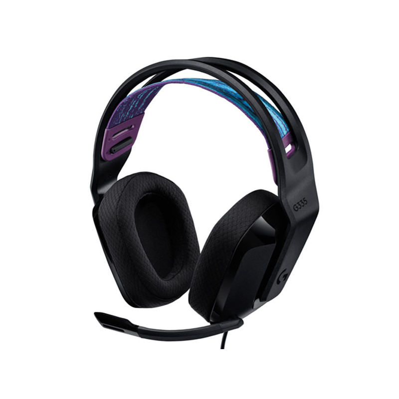 Headset gaming logitech g335 wired color negro p/n: 981-000978