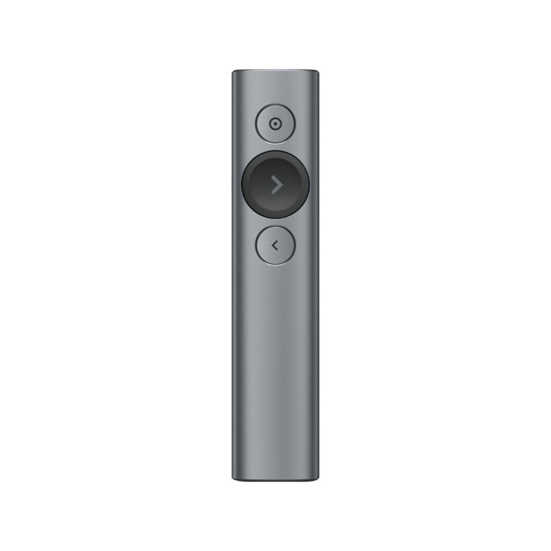 Presenter logitech spot light retail color  plata wireless presenter 910-004861