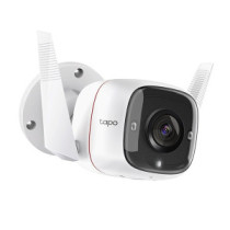 Camara exterior ip wifi tp-link tapo t65 ip66 ultra definicion 3mp vision nocturna 30m deteccion de